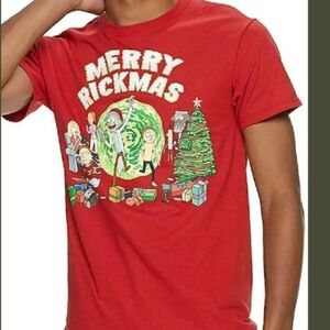 RICK AND MORTY MENS SHIRT SIZE SMALL NEW
